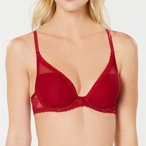 Calvin Klein Lightly Lined Plunge Bra QF4828 36D & 34D